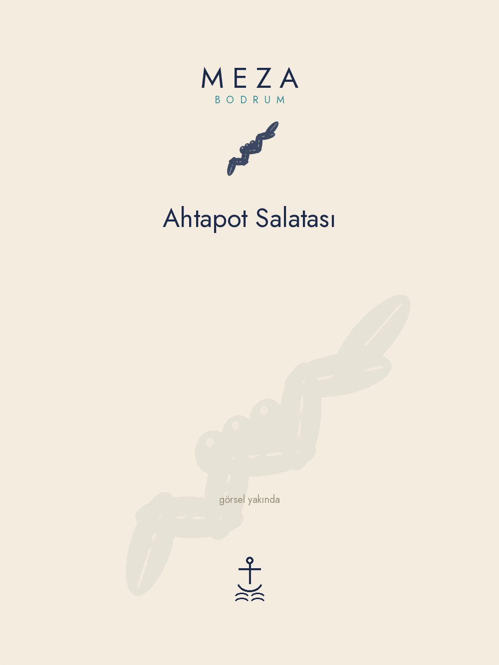 Ahtapot Salatası