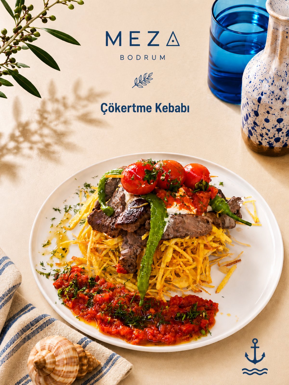 Çökertme Kebabı (Bonfile)