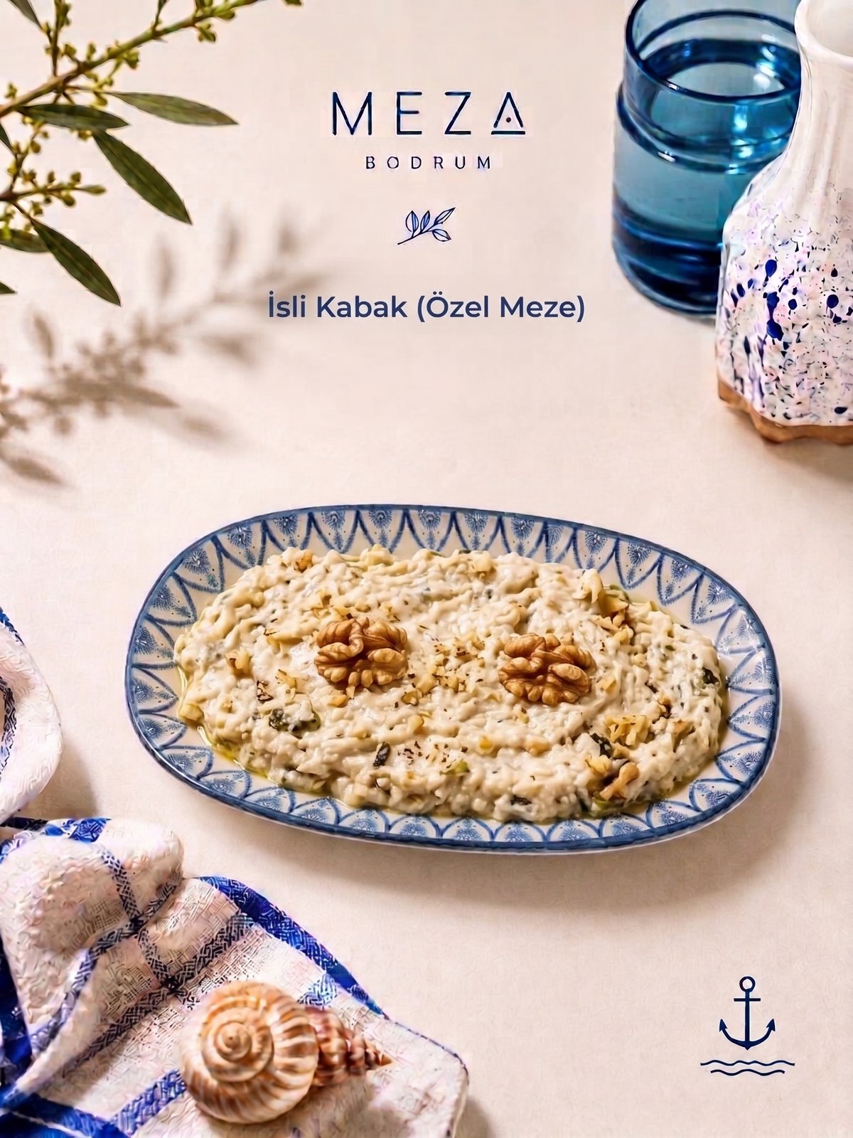 İsli Kabak (Özel Meze)