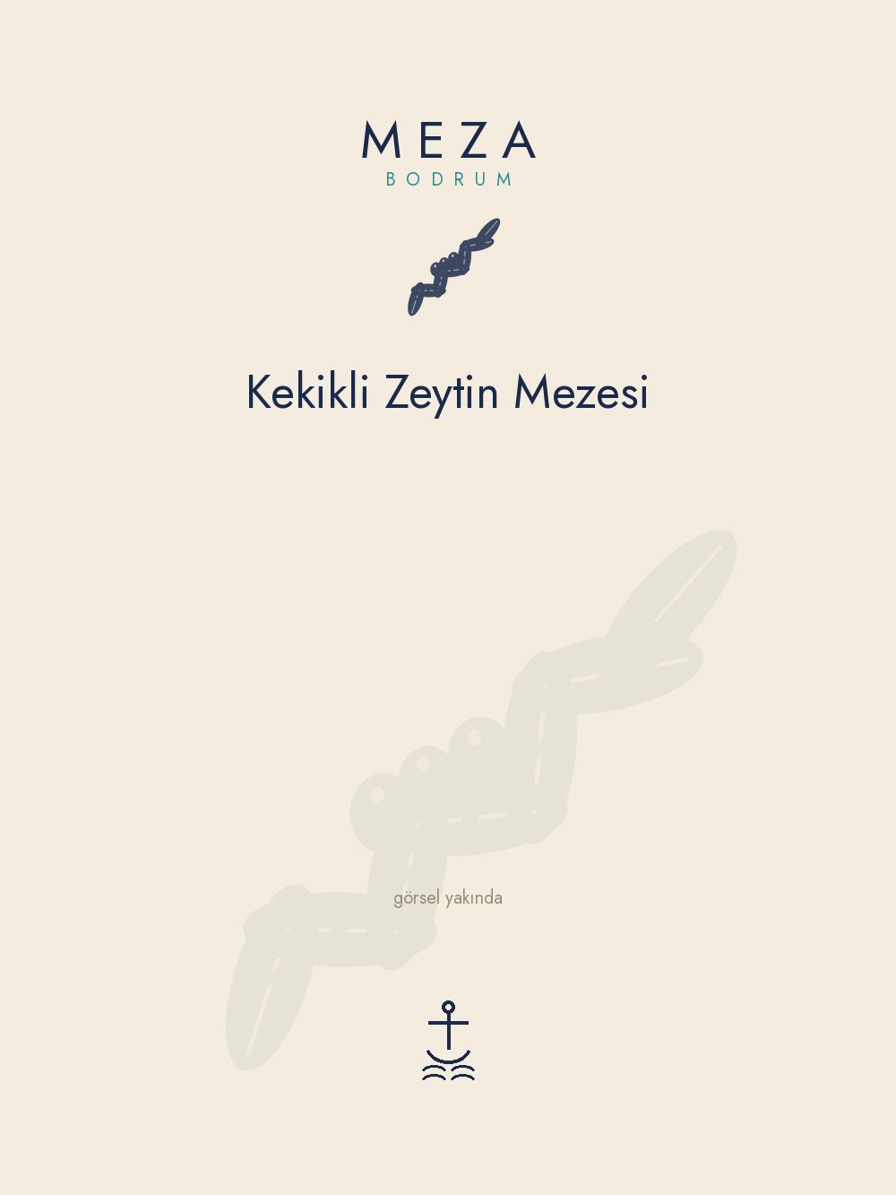 Kekikli Zeytin Mezesi